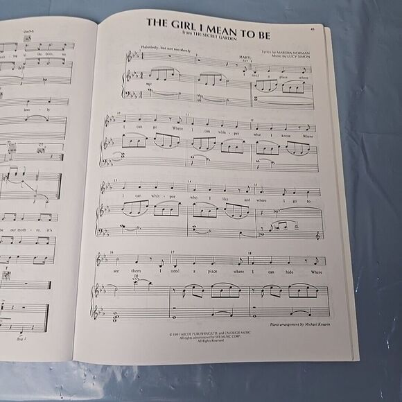 Kids Broadway Songbook: Songs Originally Sung on Stage by Children - Picture 4 of 4